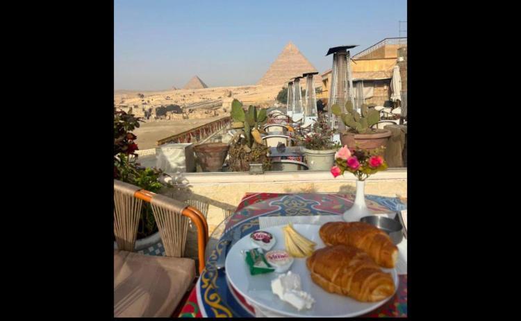 Queen Cleopatra View Hotel Kafrat al Jabal Ngoại thất bức ảnh